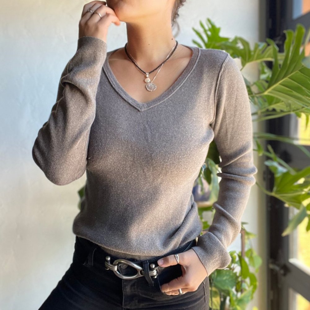 Boutique | Soft Brown Knit Sweater